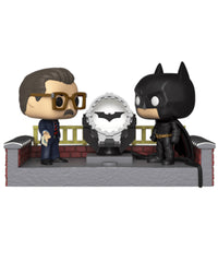 Batman and Commissioner Gordon (Batman Begins) (with Light-Up Bat Signal)