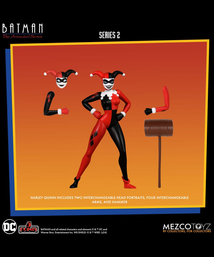 Batman: The Animated Series 2 (Harley Quinn) - DC Comics 5 Points Action Figures 9 cm