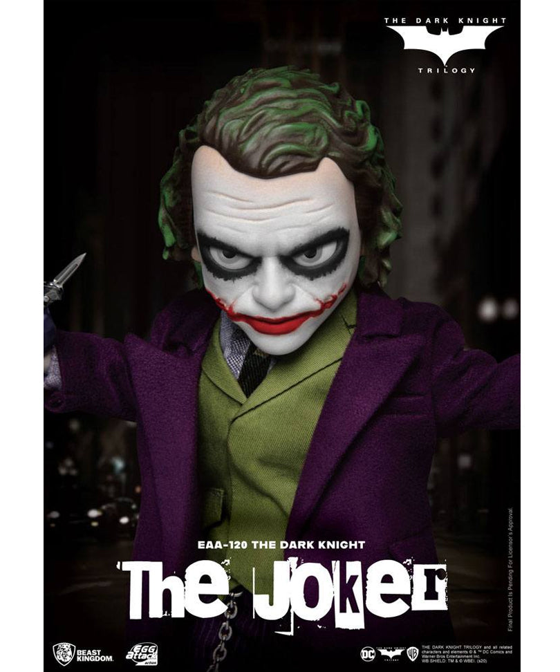 Batman The Dark Knight Action Figure The Joker Egg Attack 17 cm