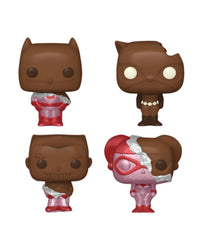 Batman (Val Choc) / Catwoman (Val Choc) / Harley Quinn (Val Choc) / The Joker (Val Choc) 4-Pack DC Valentine Mystery Minis