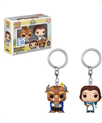 Belle & Beast (2-Pack) Keychains