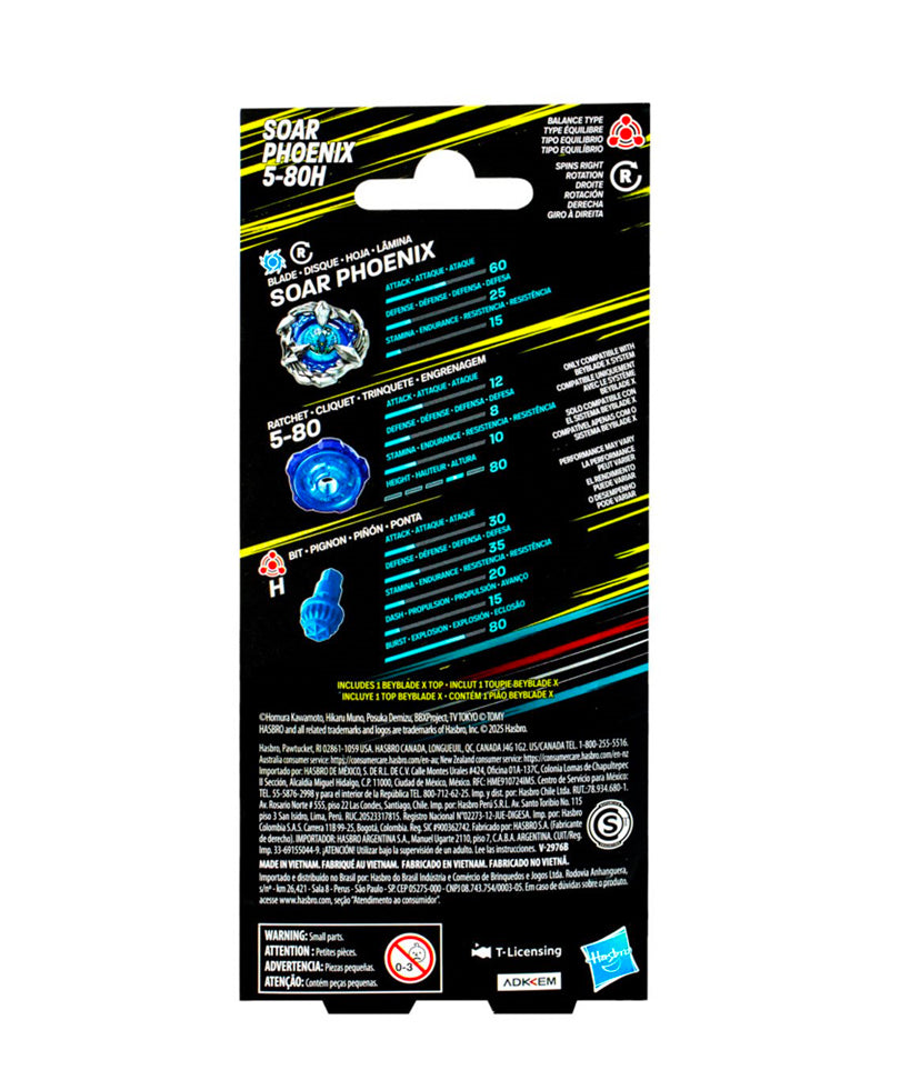 Beyblade X - Booster: Soar Phoenix 5-80H