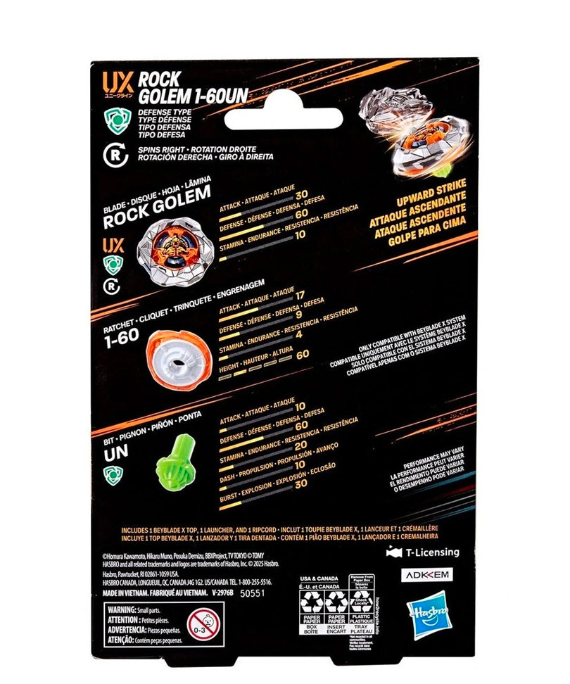 Beyblade X - Starter Pack: Rock Golem 1-60UN