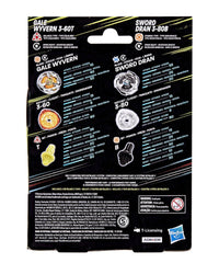 Beyblade X – Dual Pack: Gale Wyvern 3-60T & Sword Dran 3-80B