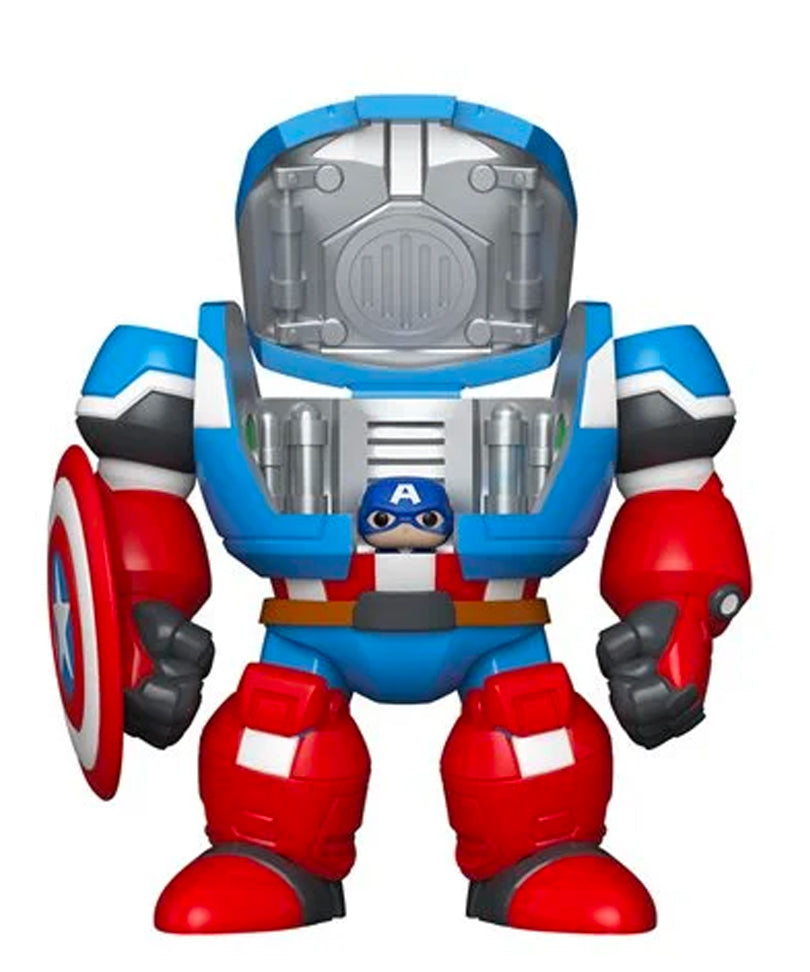 Bitty Bot POP! Captain America Mech with Captain America