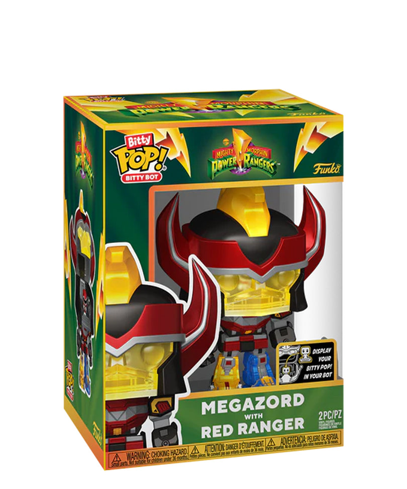 Bitty Bot POP! Megazord with Red Ranger