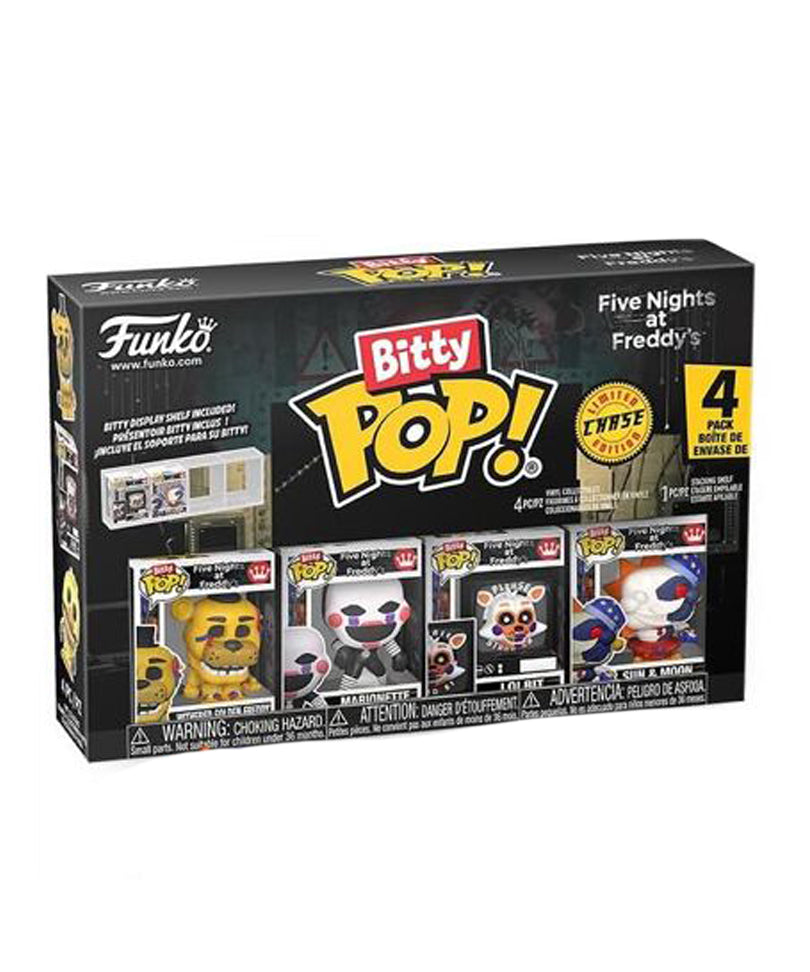 Withered Golden Freddy / Marionette / Lolbit / Sun & Moon (4-Pack) (Chase)