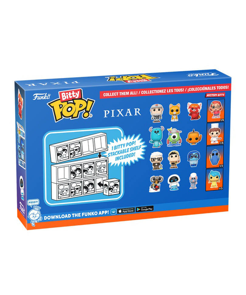 Carl / Russell / Sadness / Mystery Bitty (4-Pack)