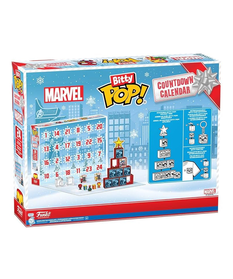 Bitty POP! 24 Countdown Calendar Marvel