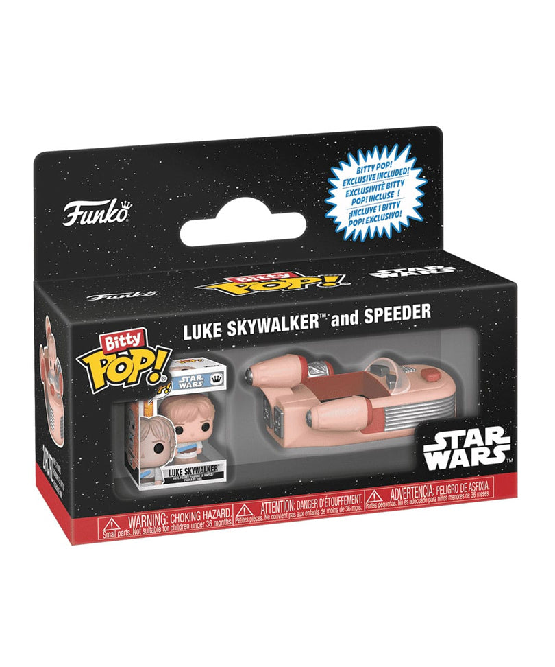 Bitty POP! Rides - Luke Skywalker and Speeder