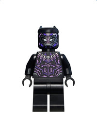 Black Panther - Dark Purple and Lavender Highlights