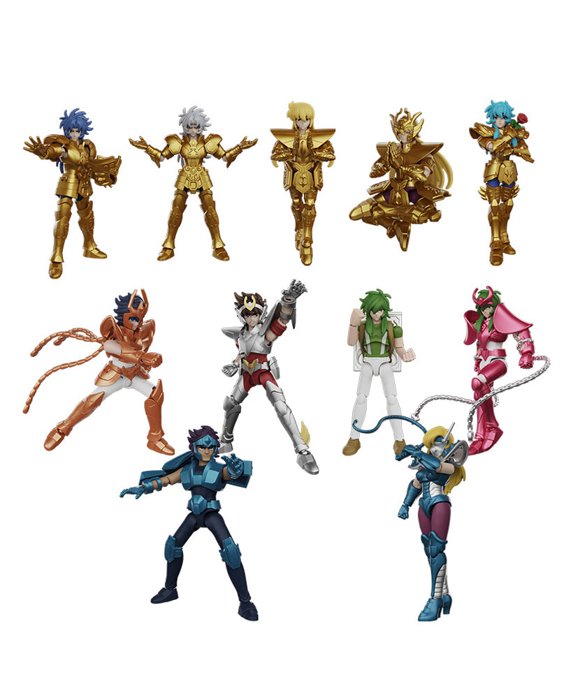 Saint Seiya Blokees Plastic Model Kit Galaxy Version 04 - Gold Saints Zodiac Blind Box