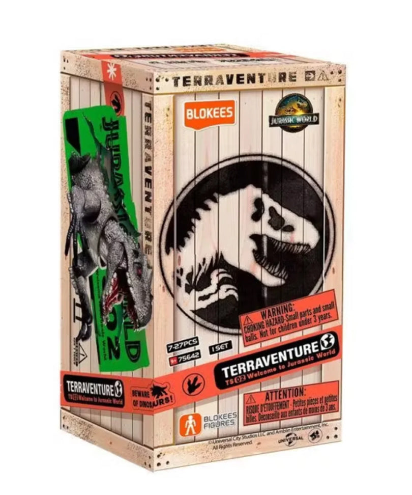 Jurassic World Blokees Plastic Model Kit Terraventure TS-02 - Blind Box