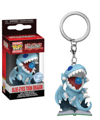 Blue-Eyes Toon Dragon (Attack) Keychain