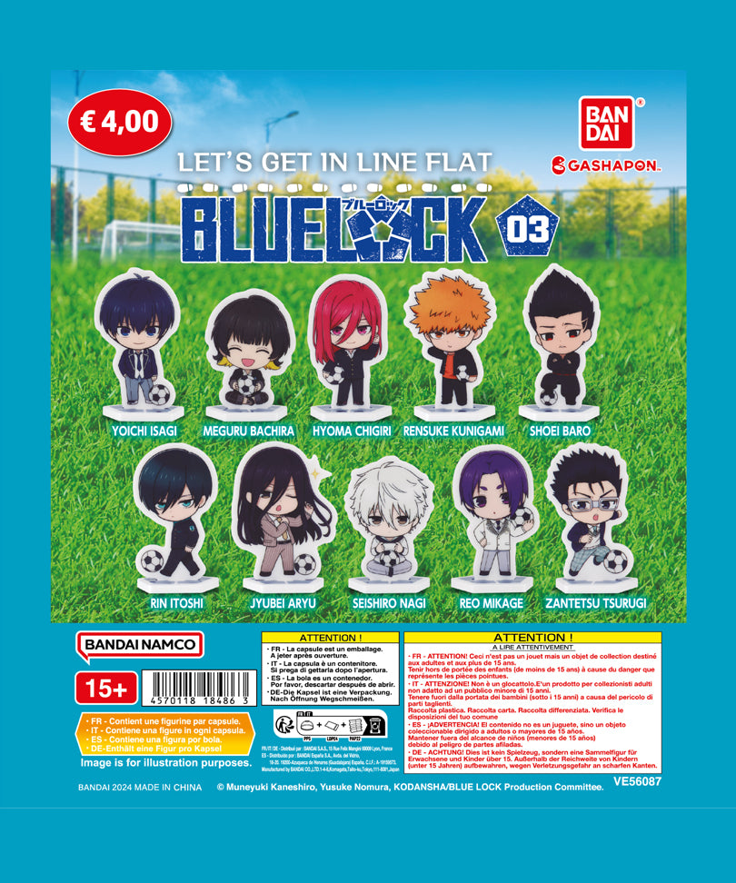 Blue Lock Gashapon Capsule - Let's Get in Line Flat 3
