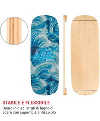 BoarderKING Indoorboard Classic - Tavola di Equilibrio