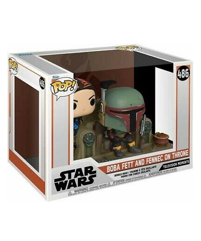 Boba Fett and Fennec on Throne