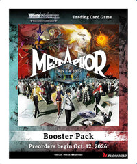 Weiß Schwarz – Metaphor: ReFantazio Booster Pack (8 Carte) – ENG