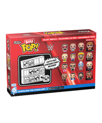  Bret “Hit Man” Hart / Shawn Michaels / “Mean” Gene Okerlund / Mystery Bitty (4-Pack)