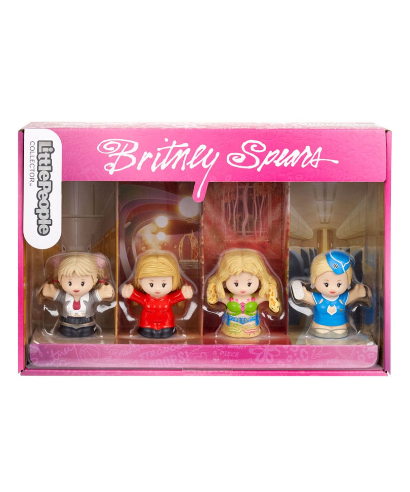 Britney Spears Fisher-Price Little People Collector Mini Figures 4-Pack 7 cm
