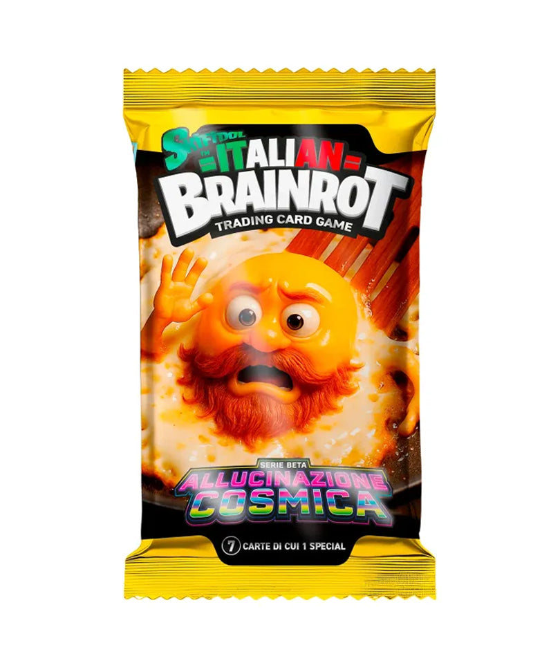 Bustina Skifidol - Italian Brainrot TCG - Allucinazione Cosmica (14 Carte)