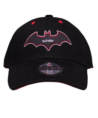 Cappello con visiera Batman Logo Black and Red