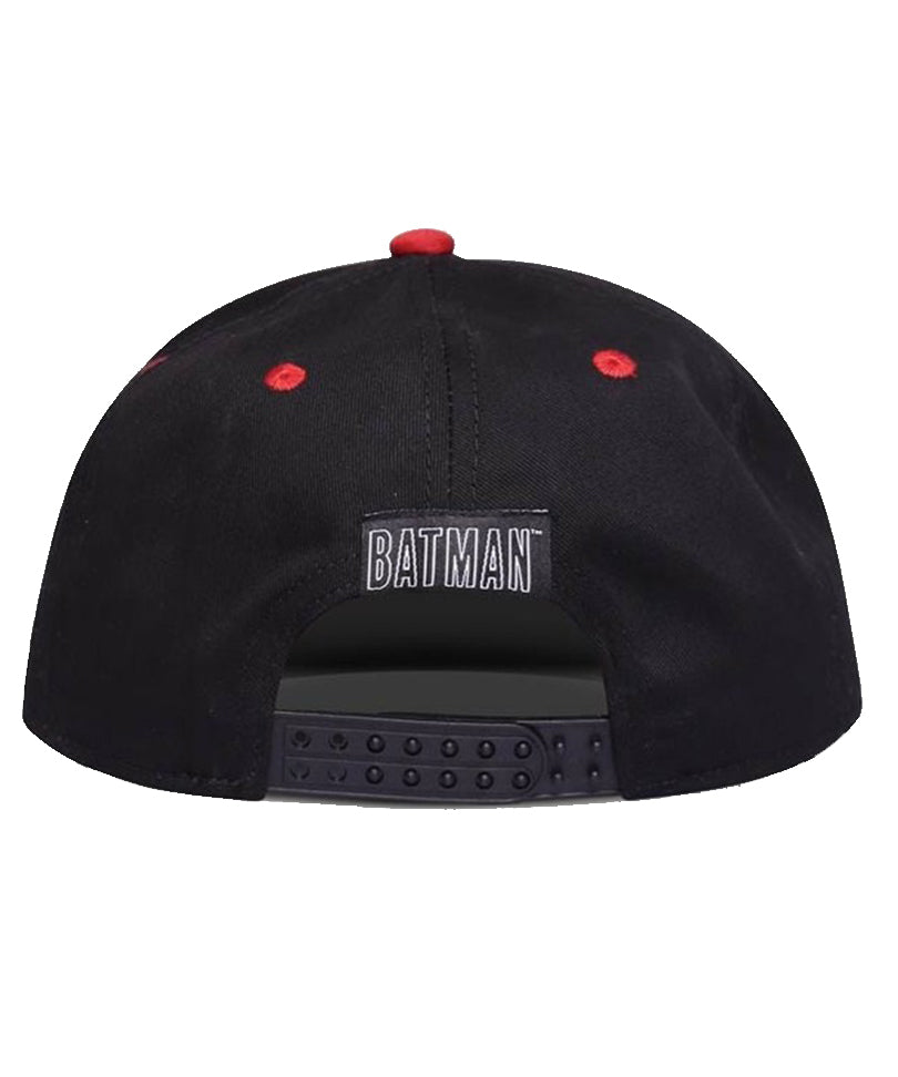 Cappello con visiera Batman Logo Black and Red