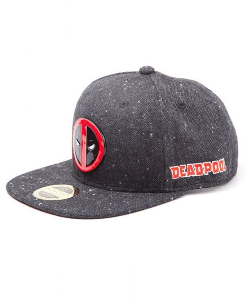 Cappello con visiera Deadpool - Metal Badge Logo