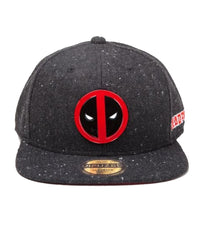 Cappello con visiera Deadpool - Metal Badge Logo