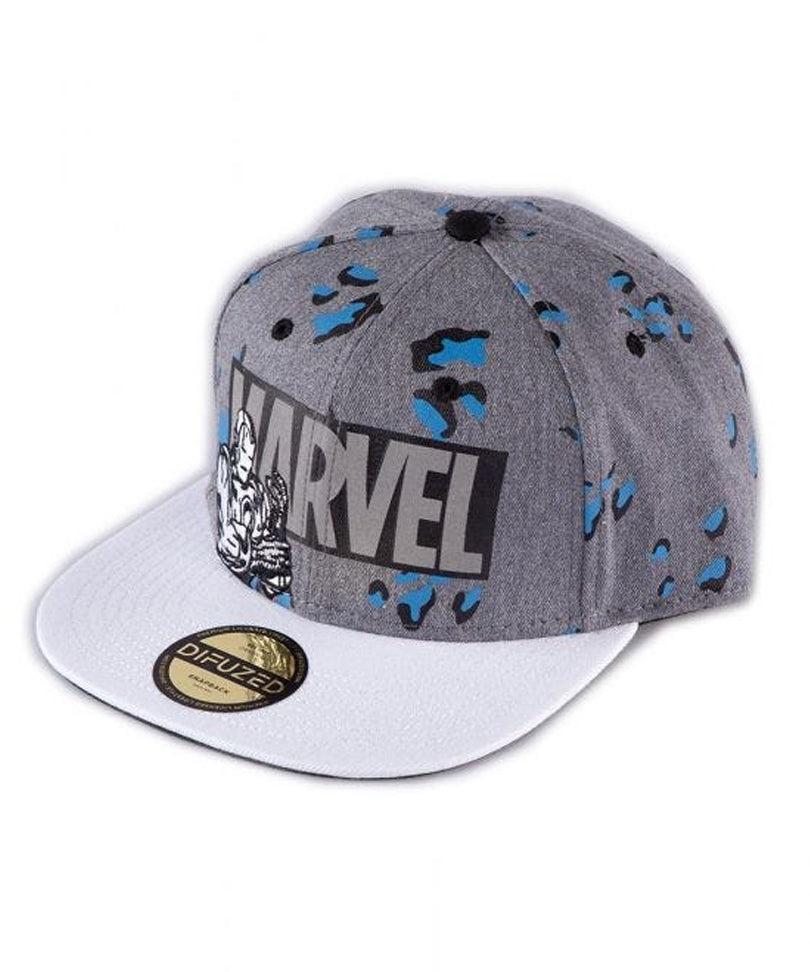 Cappello con visiera Marvel AOP - Grigio