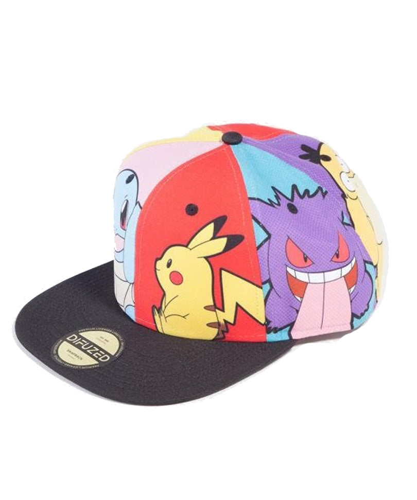 Cappello con visiera Pokémon - Multi Pop Art