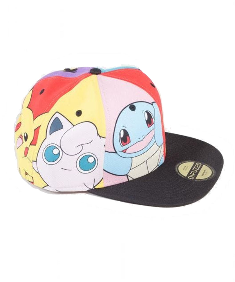 Cappello con visiera Pokémon - Multi Pop Art