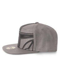 Cappello con visiera The Mandalorian - The Mandalorian Silver Helmet