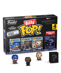 Captain America / Nick Fury / Thor / Mystery Bitty (4-Pack)