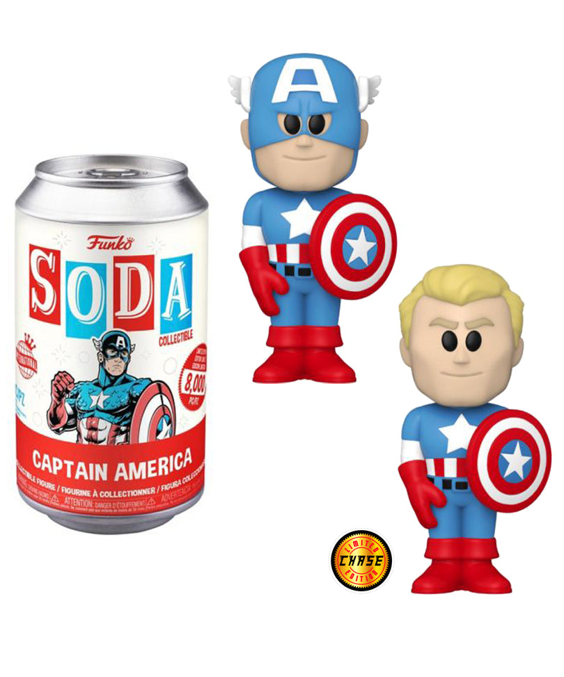 Captain America Soda [8,000 PCS]