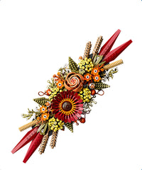 Centrotavola di fiori secchi