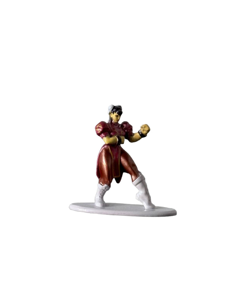  Chun Li (Pink Dress) - Street Fighter - Nano Metal Figs Diecast Mini Figures 4 cm