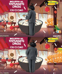 Er Monnezza & Bombolo (Ciu Ci Ciao) "Delitto al Ristorante Cinese" – Infinite Statue