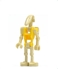 Battle Droid Commander - Yellow Torso, Angled Arm and Straight Arm