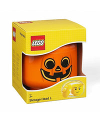 Contenitore LEGO Testa Zucca di Halloween Large