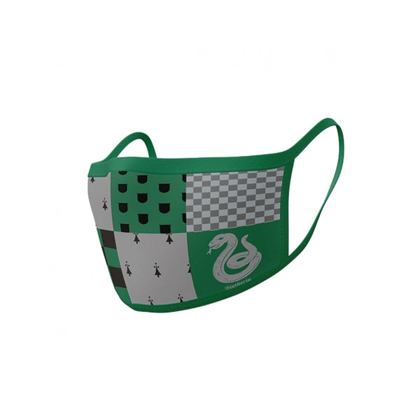 Coppia di Mascherine Brandizzate Harry Potter (Serpeverde)