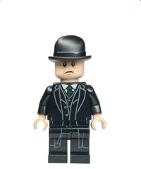 Minister of Magic (Cornelius Fudge) - Suit with Dark Green Tie, Shirt Tail