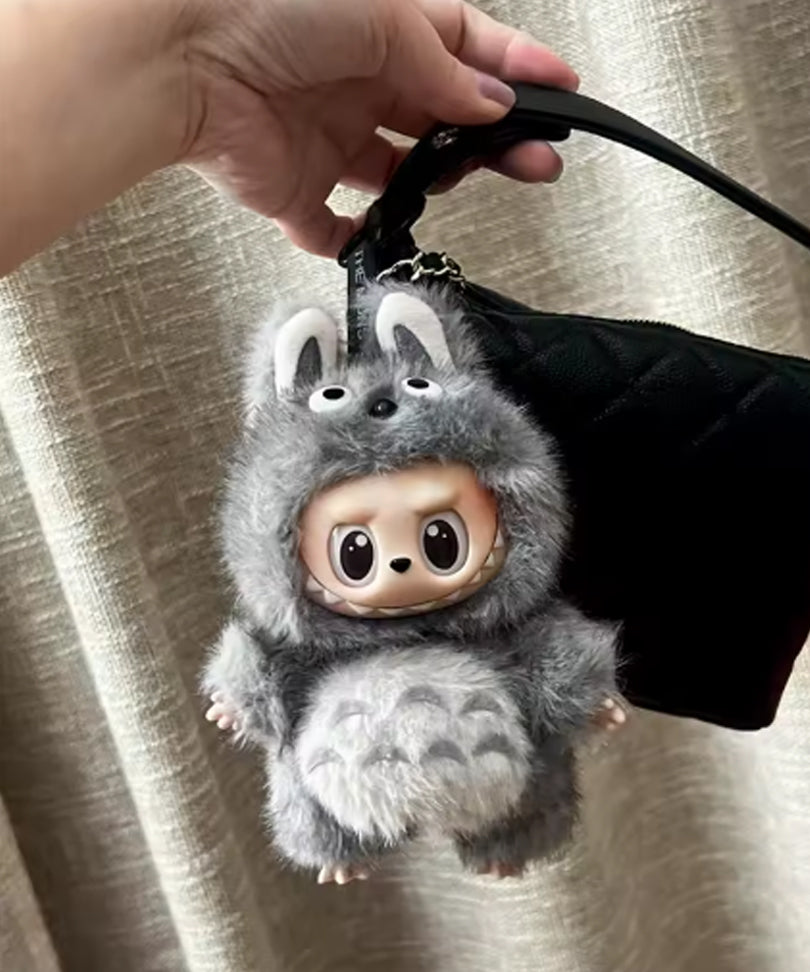 Costume Totoro per Labubu (17 cm)