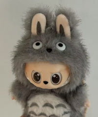 Costume Totoro per Labubu (17 cm)