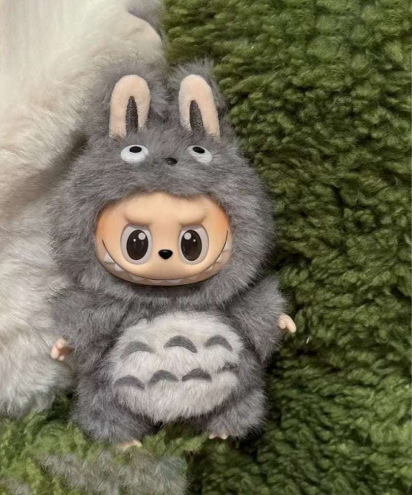 Costume Totoro per Labubu (17 cm)