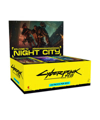 Box Cyberpunk Card Game - Welcome To Night City (24 Packs)