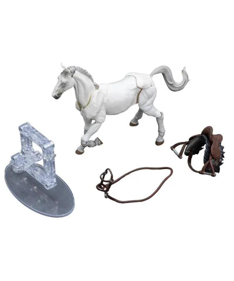 Dark Source Jianghu War Horse (White) - Scala 1/18 - JoyToy