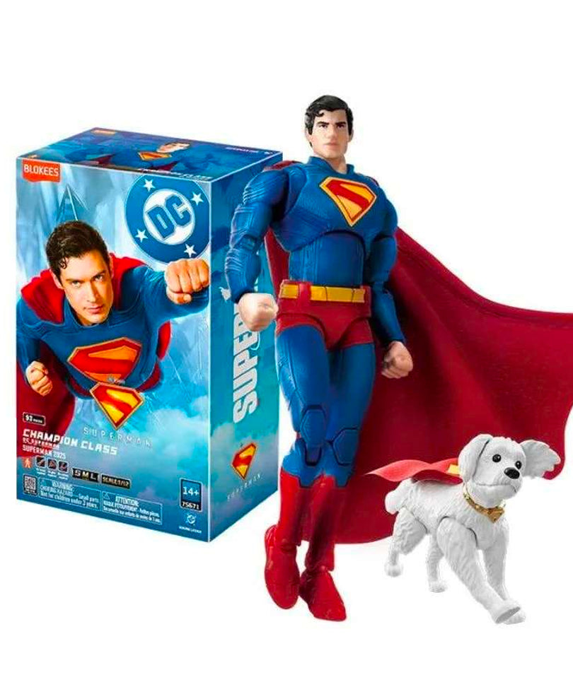 DC Hero Blokees Plastic Model Kit Champion Class 01 Superman 2025