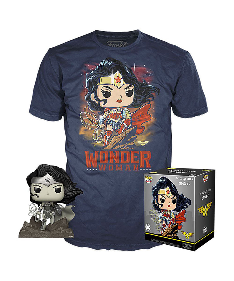 DC Jim Lee POP! & Tee Box Wonder Woman Exclusive - Taglia S