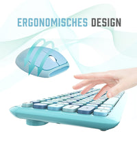 Dedeo - Tastiera e Mouse Wireless